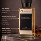 Shanaya perfume bottle rose saffron oud fragrance notes Orelis Scents