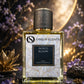 Indigo Bloom perfume bottle blackberry blackcurrant blueberry notes Orelis Scents
